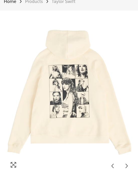 Taylor Swift Tops - Taylor Swift | The Eras Tour I Beige Hoodie Size L